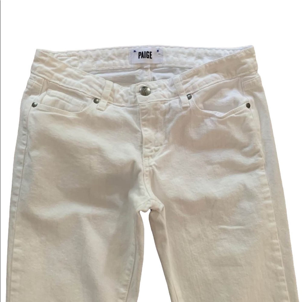 Paige White Skinny Jeans